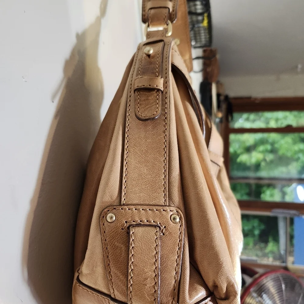 Sigrin Olsen 100% Lambs Leather Shoulder Bag 14 X 8‎ X 5